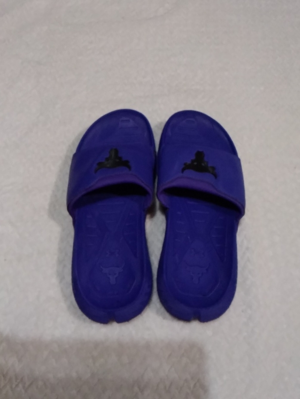 Under Armour Purple Slide Sandals